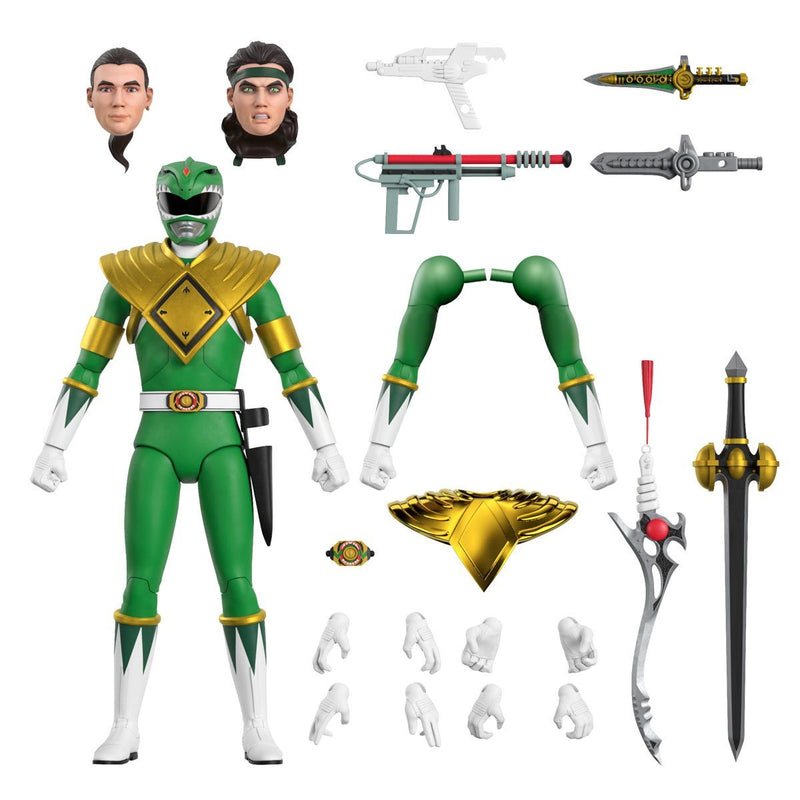 Power Rangers Ultimates Mighty Morphin Green Ranger
