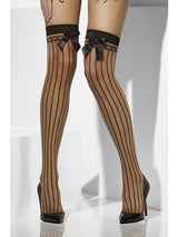 Vertical Stripes & Bows Hold-Ups