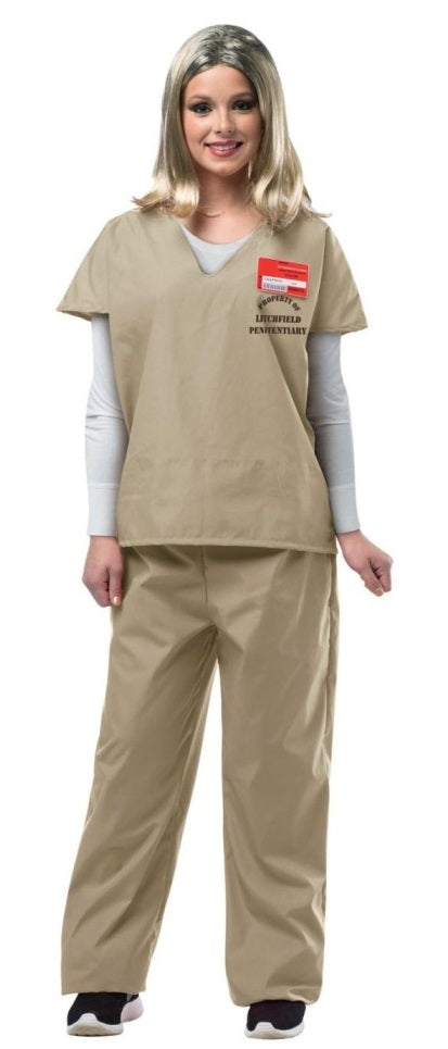 Beige Prisoner Suit