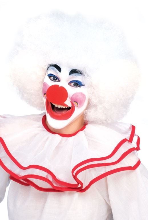 White Clown Wig