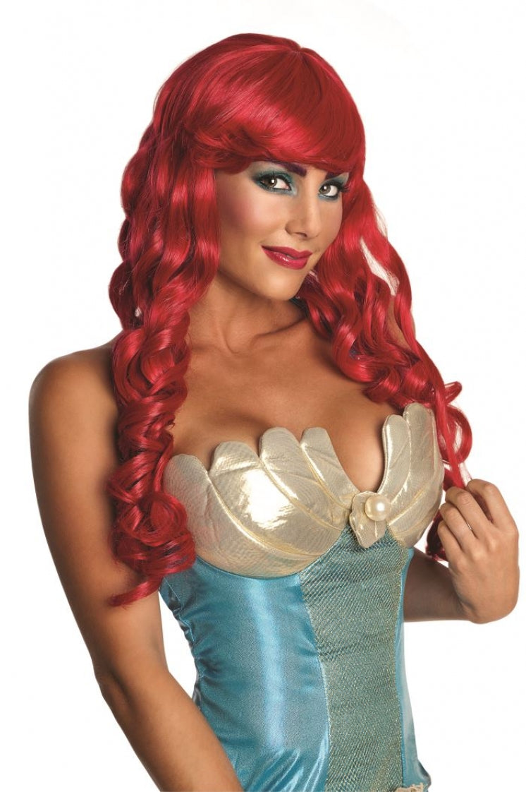 Red Sea Mermaid Wig
