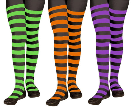 Witch Striped Child Tights