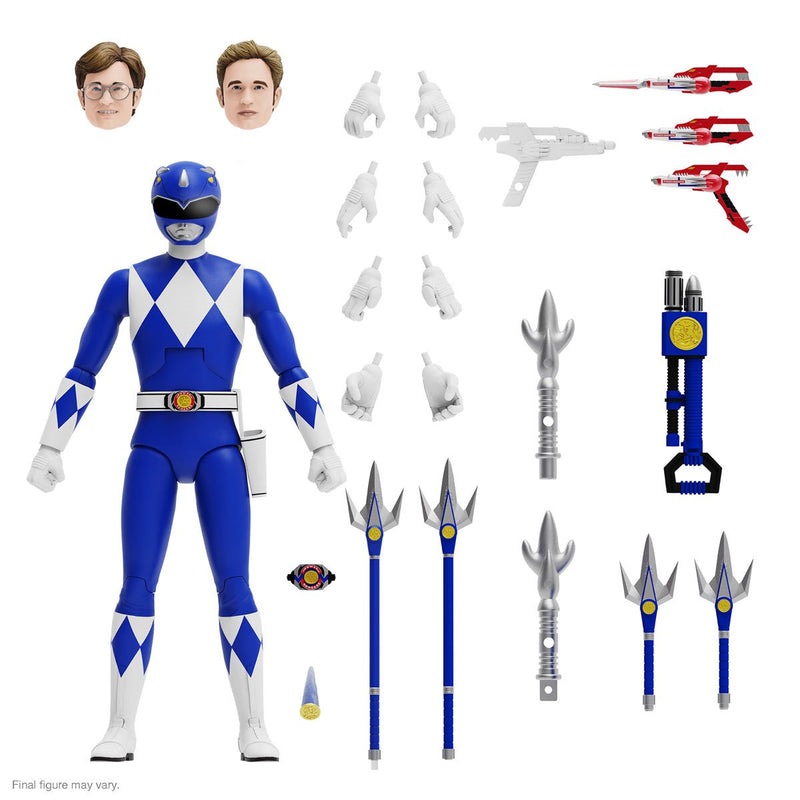 Power Rangers Ultimates Mighty Morphin Blue Ranger