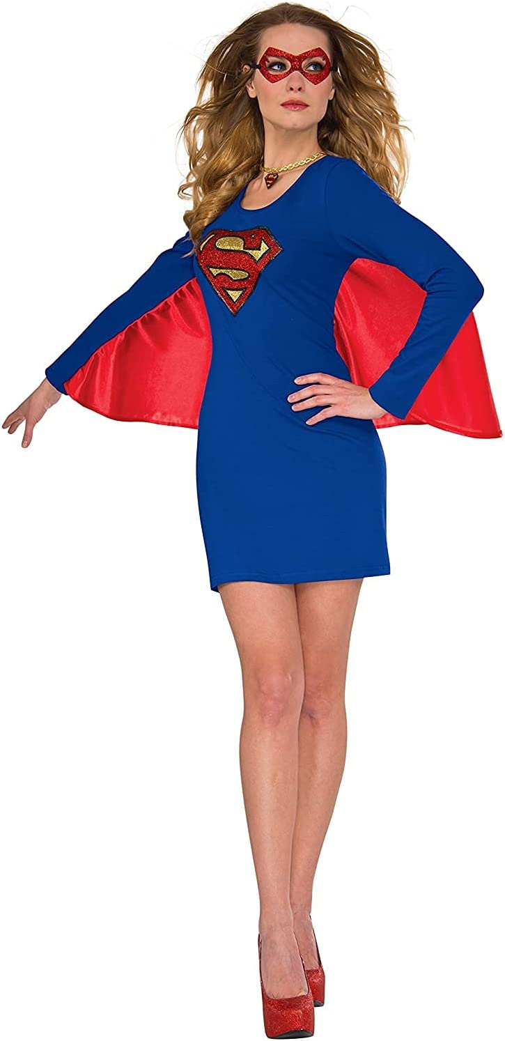 Supergirl Dark Blue Wing Dress