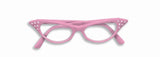 50's Rhinestone Cateye Glasses