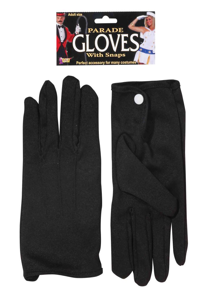 Parade Gloves in Black