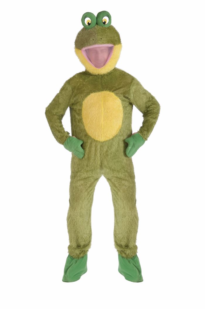 Plush Frog Mascot