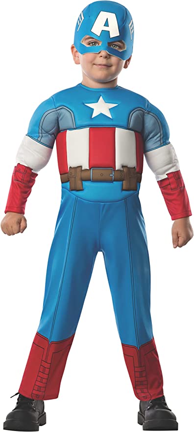 Captain America Toddler Muscle Chest