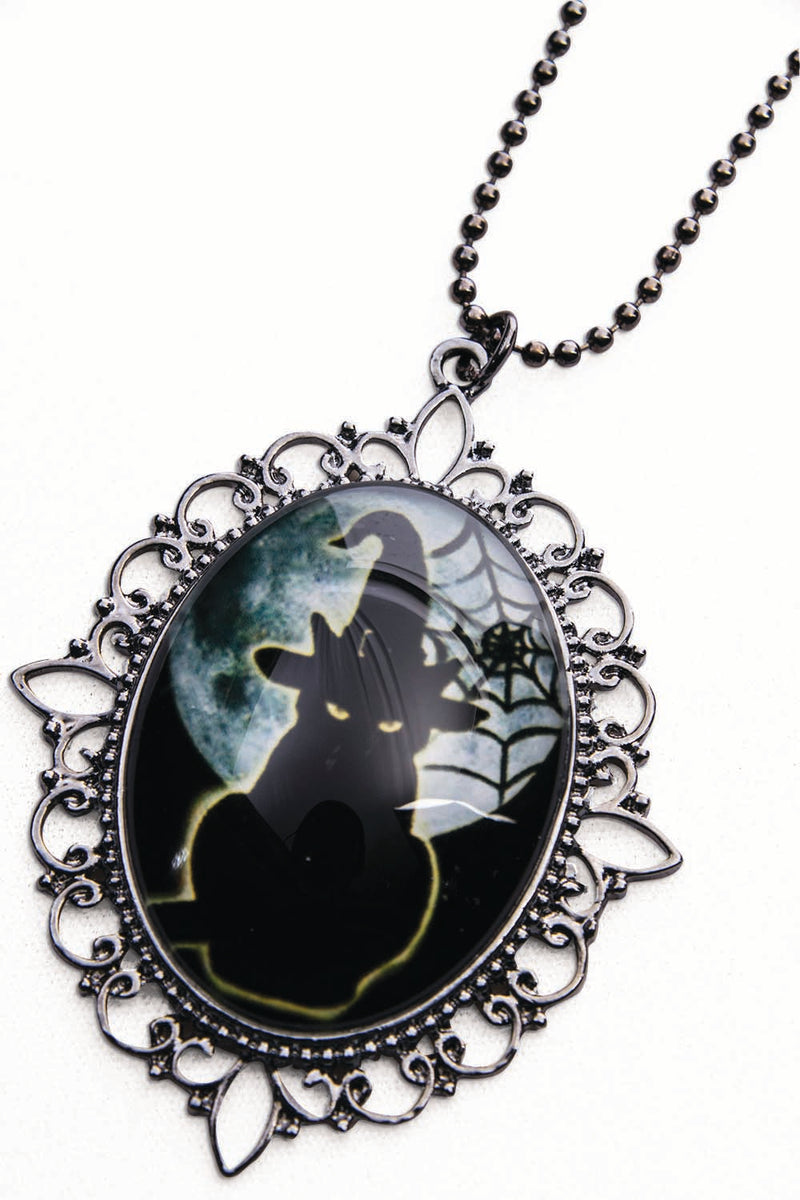 Cameo Cat Necklace
