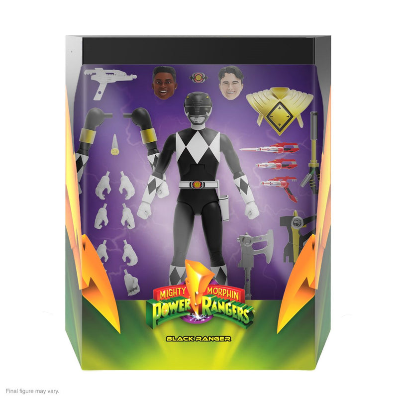 Power Rangers Ultimates Mighty Morphin Black Ranger