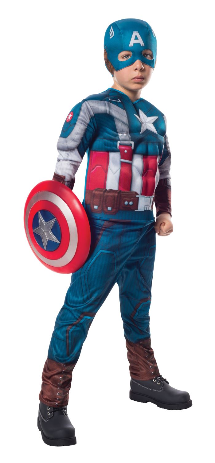 Captain America Muscle Retro Suit