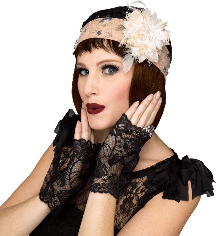 1920's Lace Hat & Mitts Kit