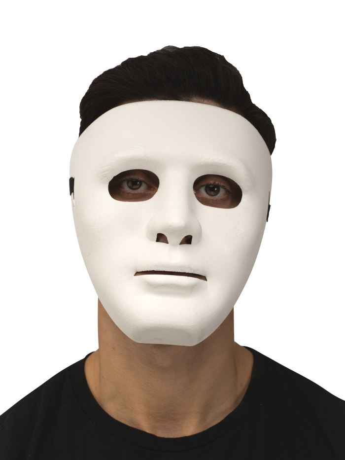 Blank Face White Mask