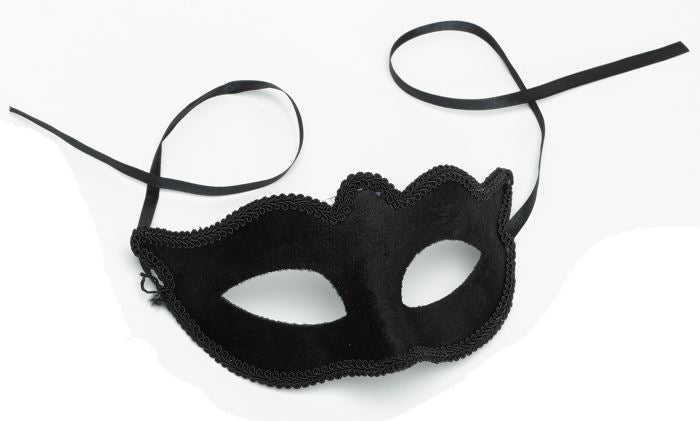 Black Venetian Eyemask