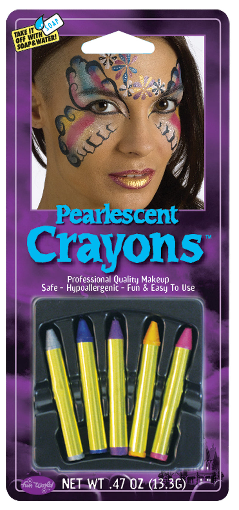 Pearlescent Makeup Crayons