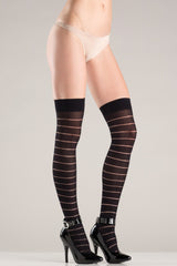 Striped Thigh Highs