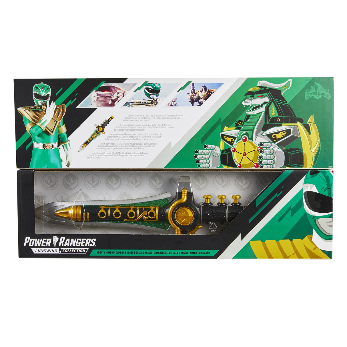 Power Rangers Lightning Collection Green Dragon Dagger Collectible