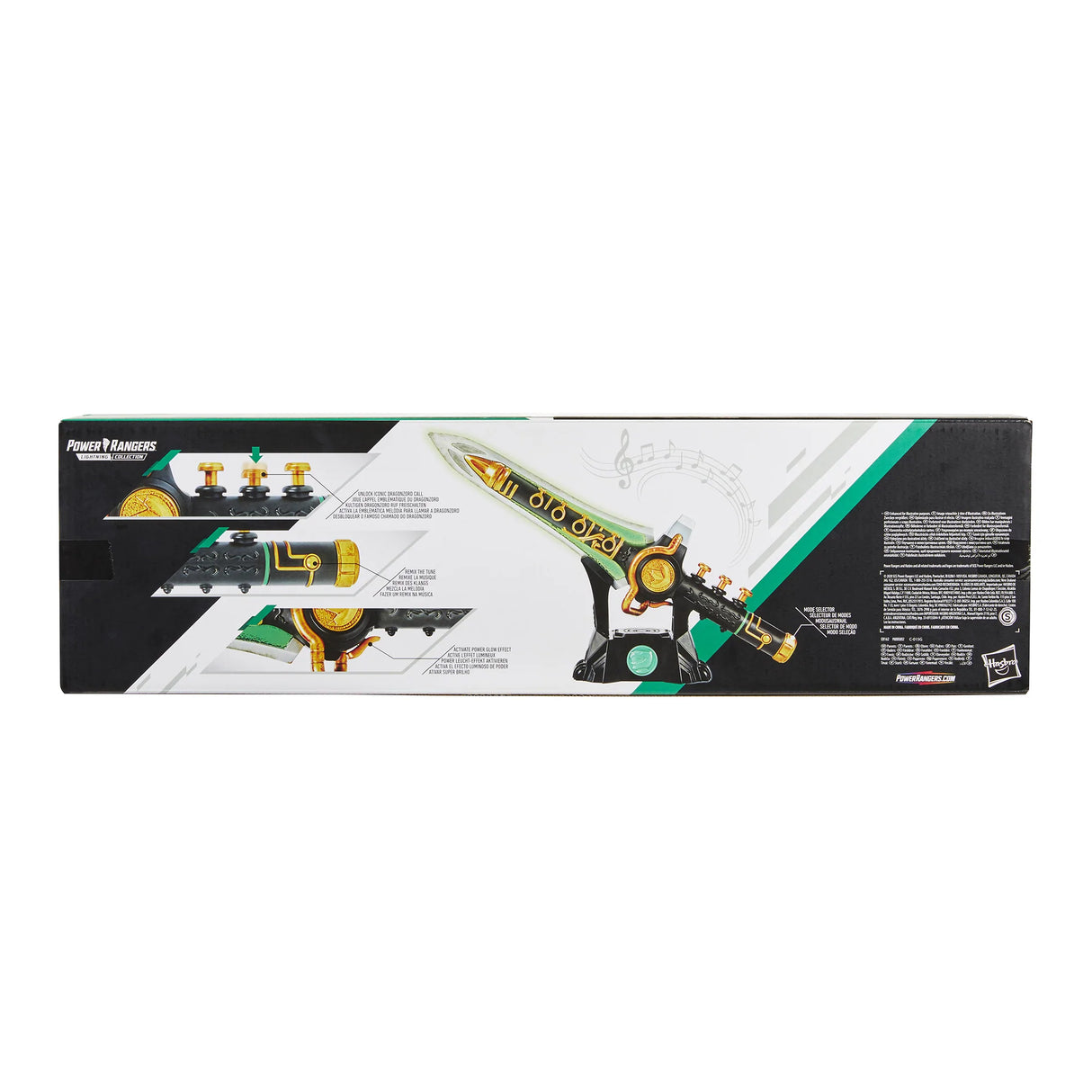 Power Rangers Lightning Collection Green Dragon Dagger Collectible