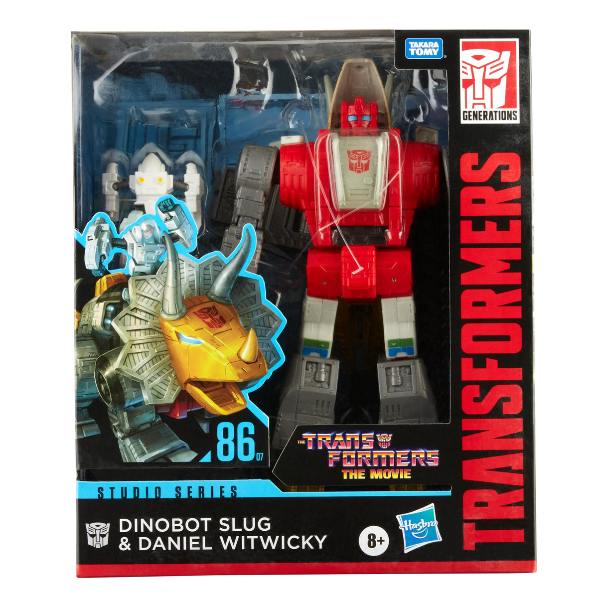 Transformers Studio Series 86-07 Dinobot Slug and Daniel Witwicky