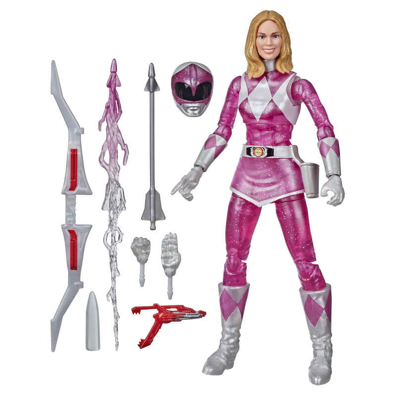 Power Rangers Lightning Collection Mighty Morphin Metallic Pink Ranger