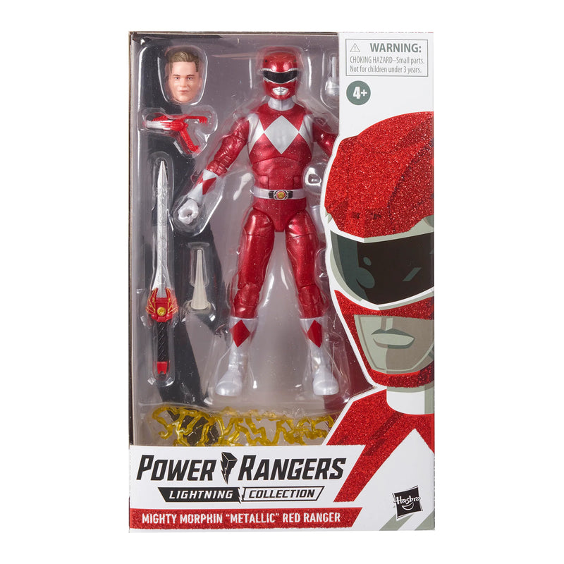 Power Rangers Lightning Collection Mighty Morphin Metallic Red Ranger