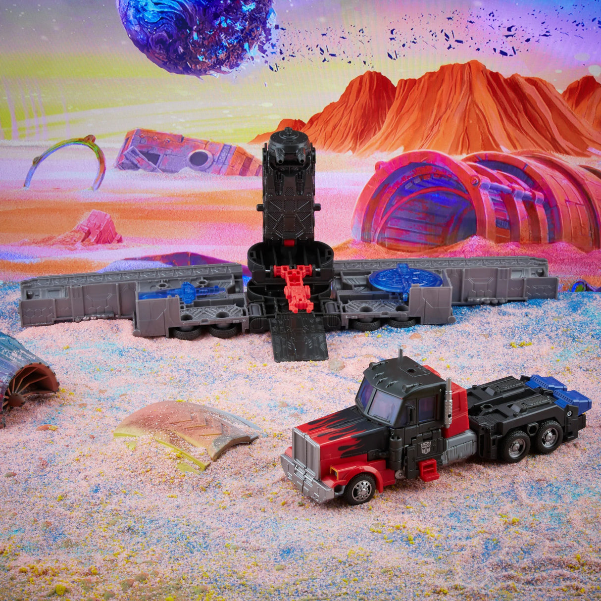 Transformers Generations Legacy Series Leader G2 Universe Laser Optimus Prime