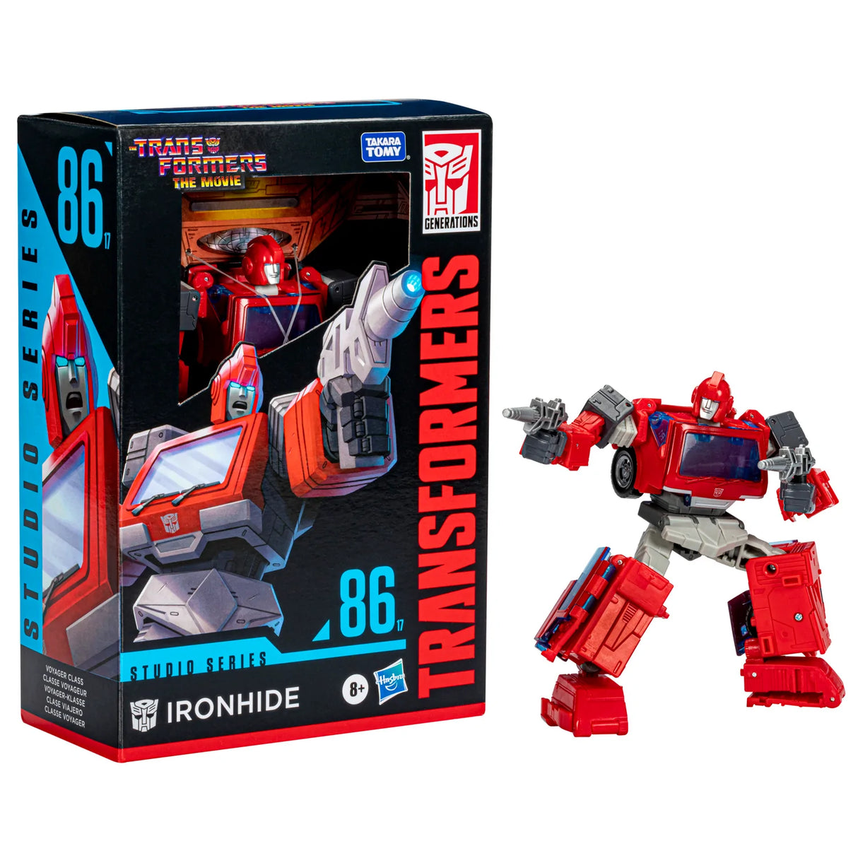Transformers Studio Series 86-17 Voyager Class The Transformers: The Movie Ironhide