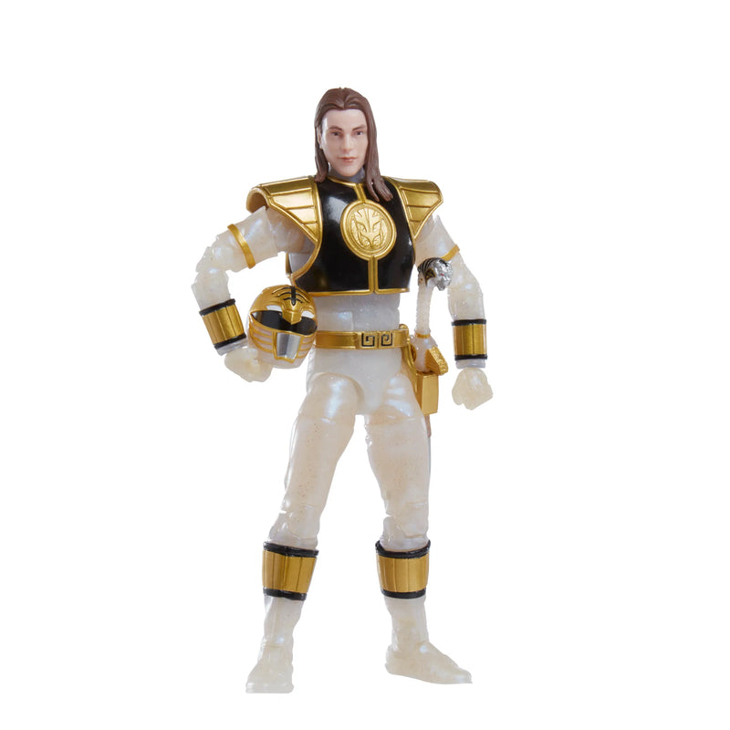 Power Rangers Lightning Collection Mighty Morphin Metallic White Ranger