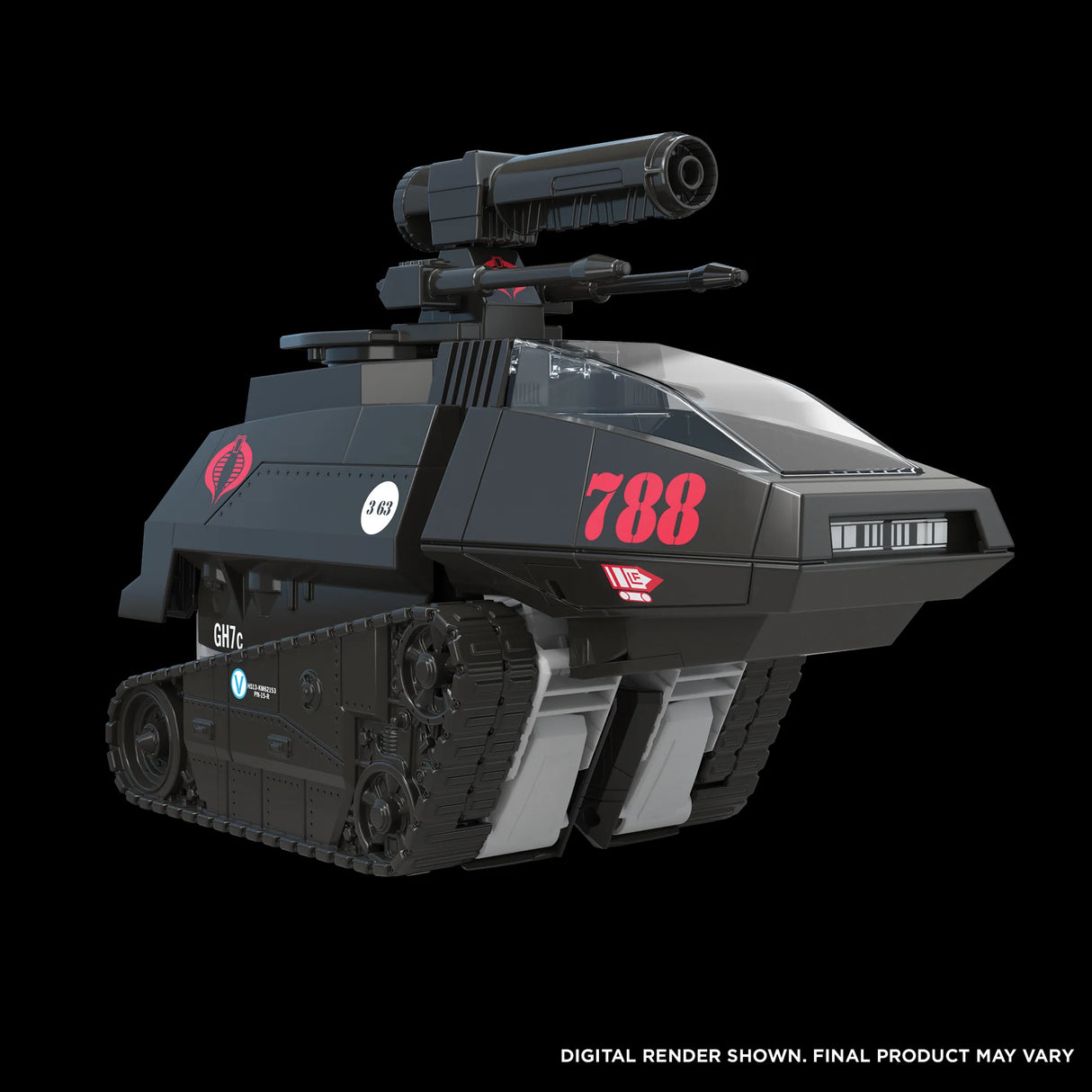 Transformers Collaborative G.I. Joe Mash-Up Megatron H.I.S.S. Tank and Baroness