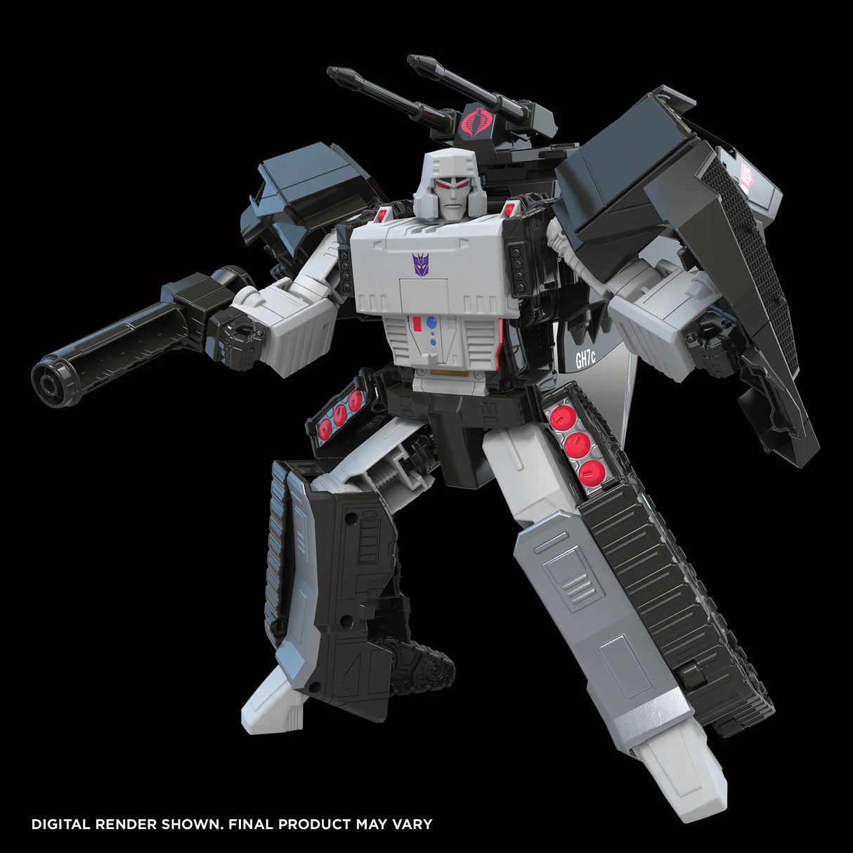 Transformers Collaborative G.I. Joe Mash-Up Megatron H.I.S.S. Tank and Baroness