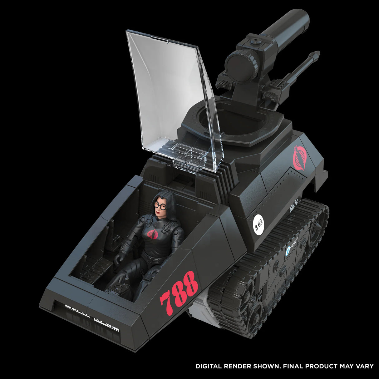 Transformers Collaborative G.I. Joe Mash-Up Megatron H.I.S.S. Tank and Baroness