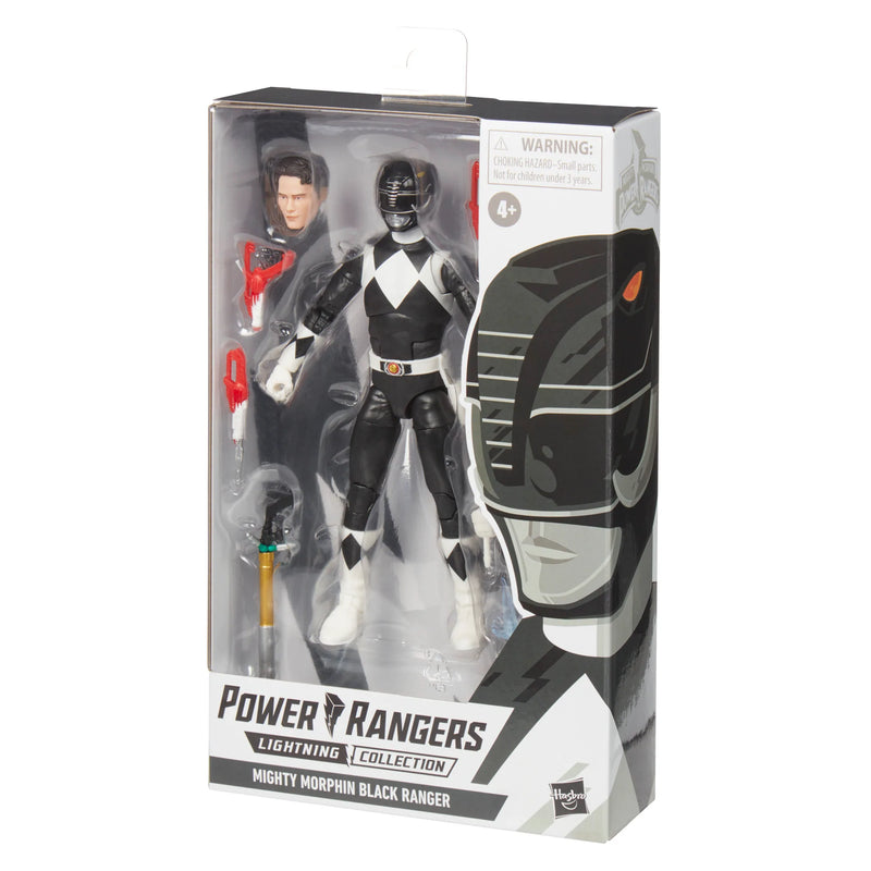 Power Rangers Lightning Collection Mighty Morphin Power Rangers Black Ranger Figure (Adam)