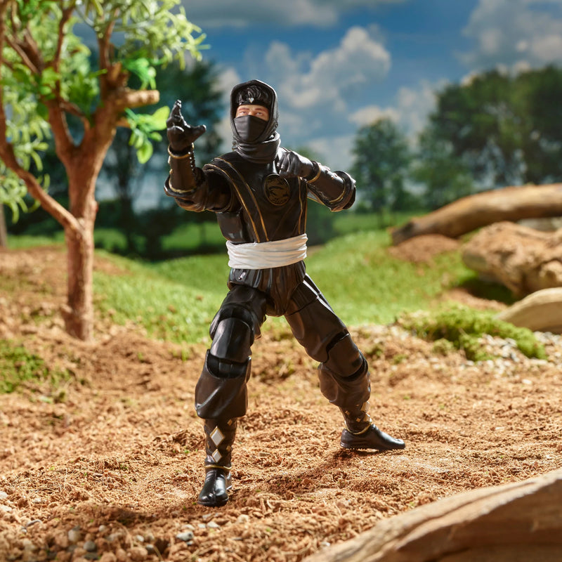 Power Rangers Lightning Collection Mighty Morphin Ninja Black Ranger