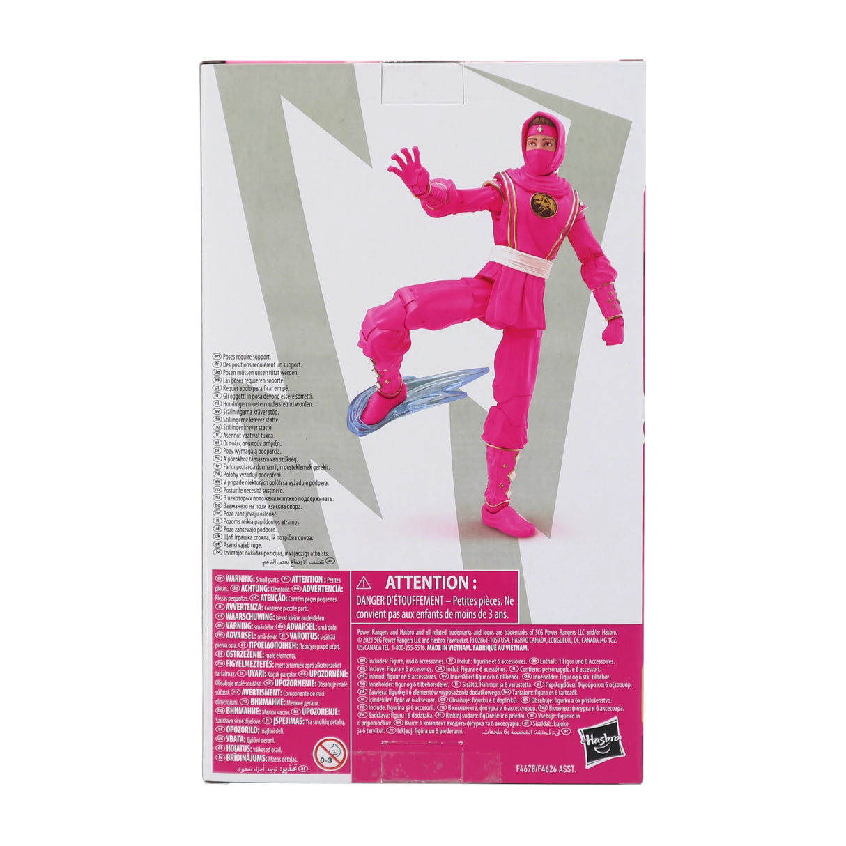 Power Rangers Lightning Collection Mighty Morphin Ninja Pink Ranger (Kimberly)
