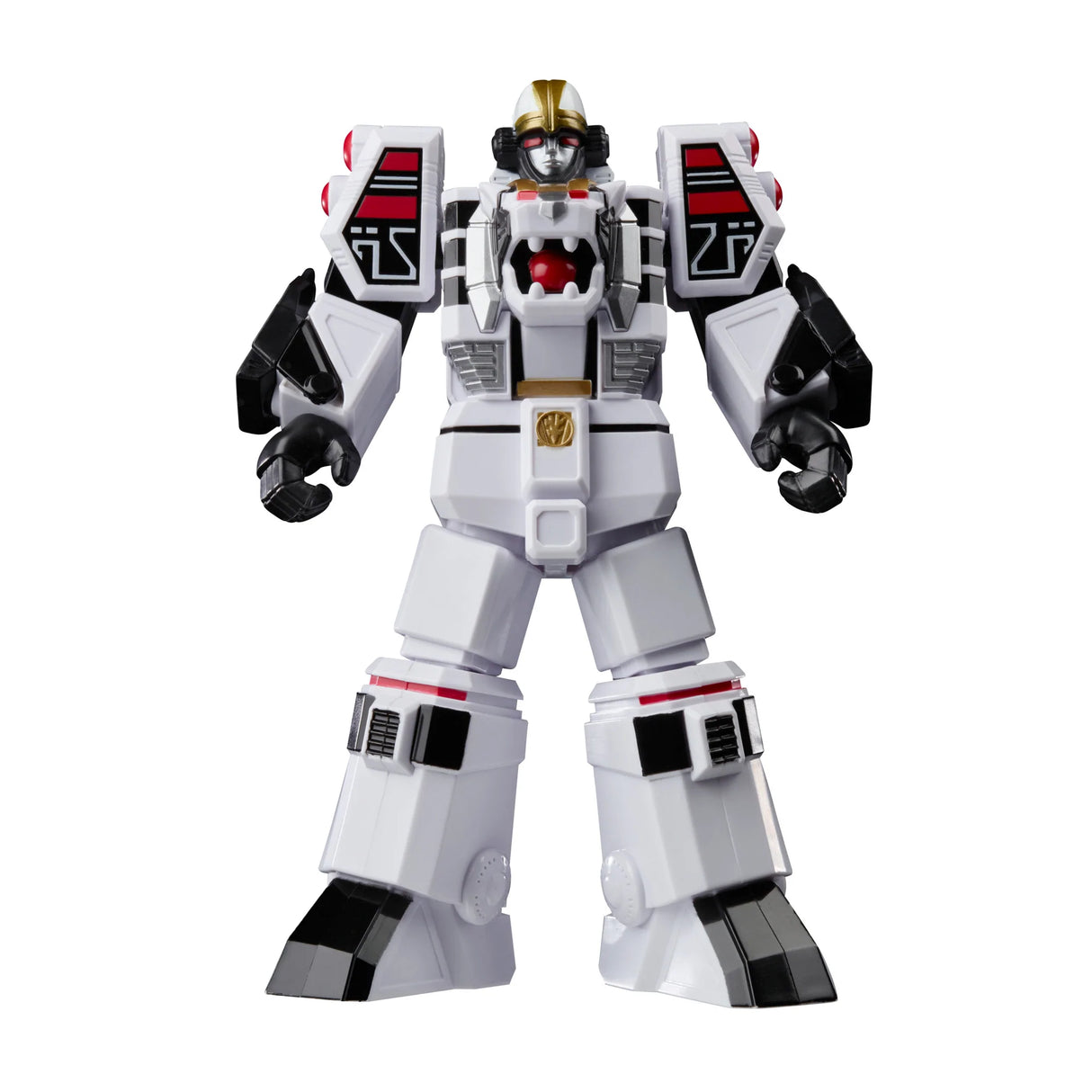 Power Rangers Mighty Morphin White Tigerzord Warrior Mode 7-Inch Figure