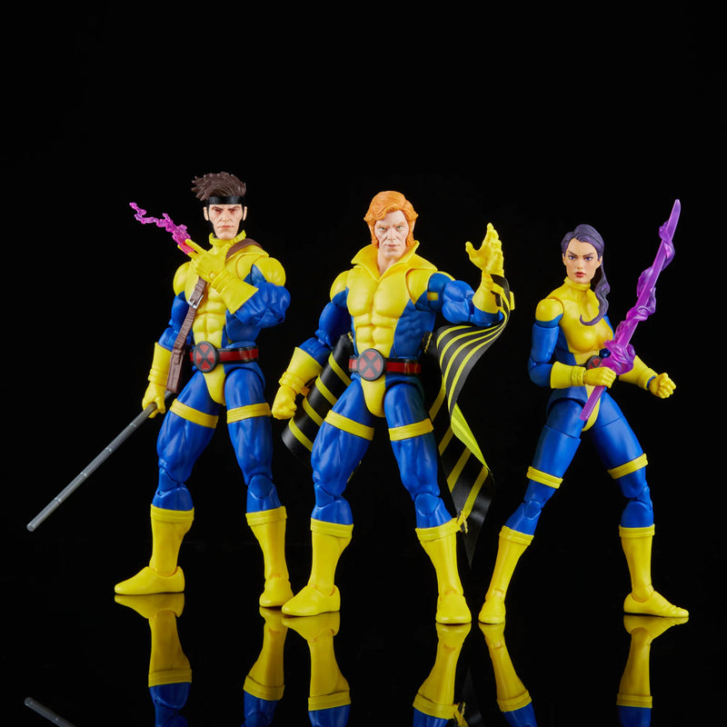 Hasbro Marvel Legends Series: Marvel’s Banshee, Gambit, & Psylocke Figures