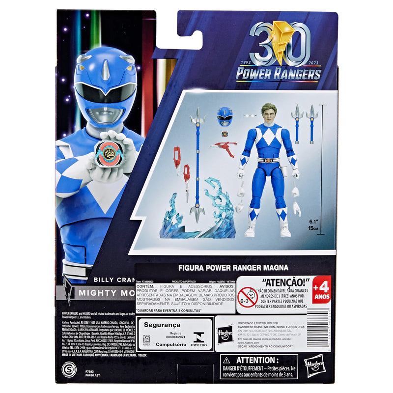 Power Rangers Lightning Collection Remastered Mighty Morphin Blue Ranger