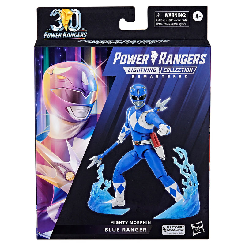 Power Rangers Lightning Collection Remastered Mighty Morphin Blue Ranger