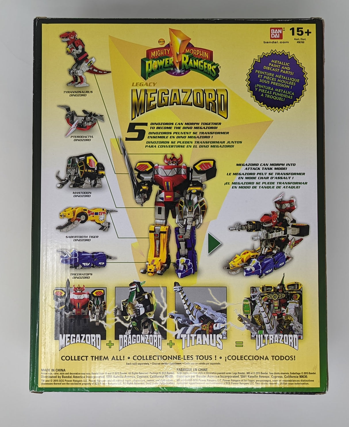 Mighty Morphin Power Rangers Legacy Megazord