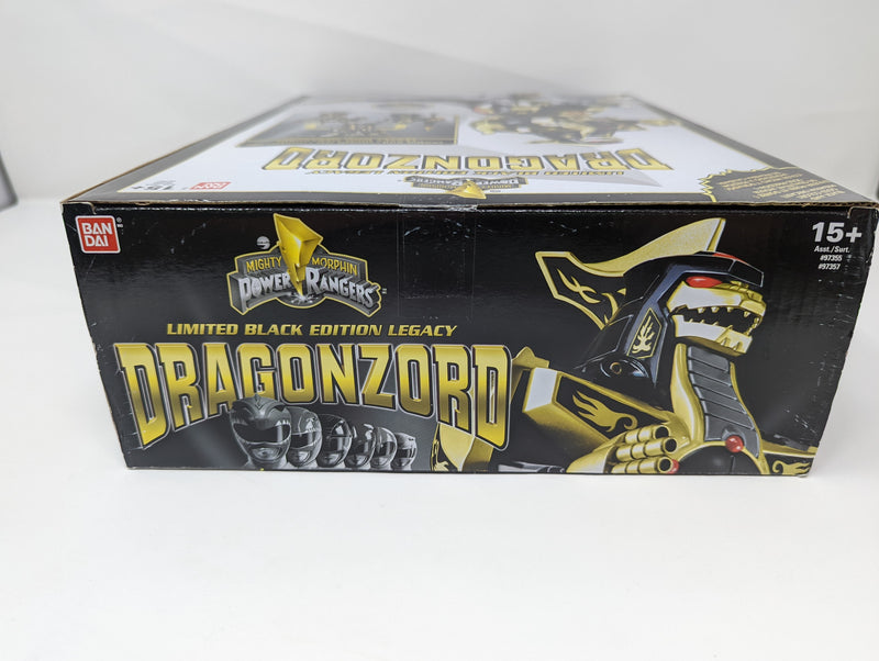 Mighty Morphin Power Rangers Legacy Dragonzord Black and Gold Exclusive (2016)