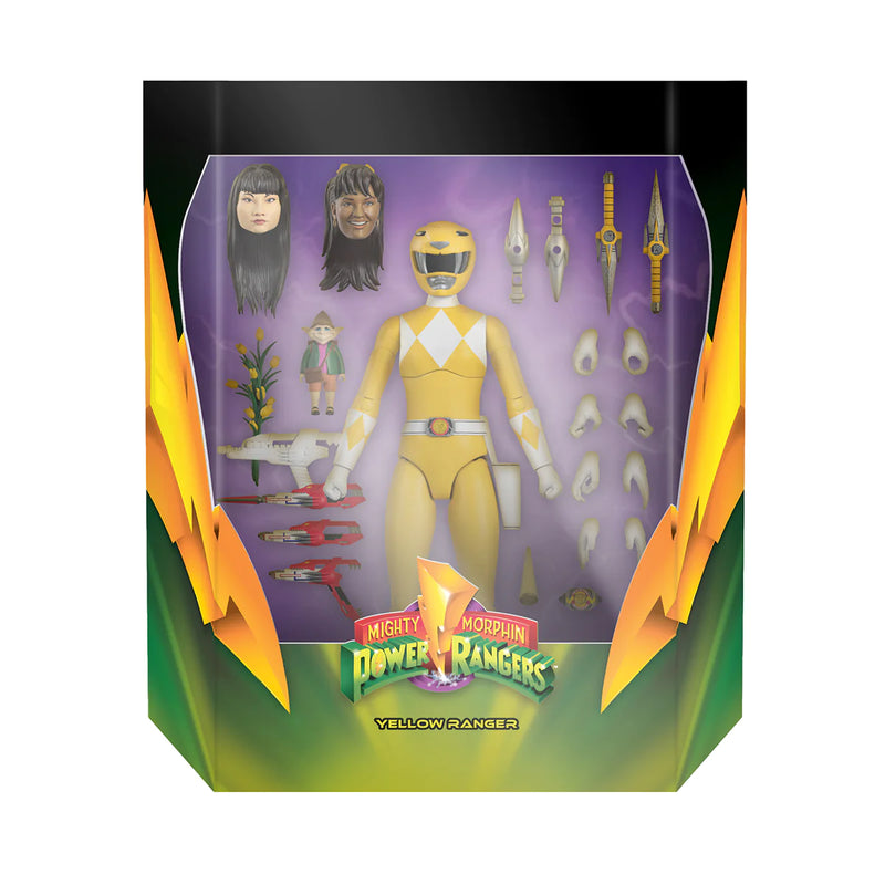 Power Rangers Ultimates Mighty Morphin Yellow Ranger