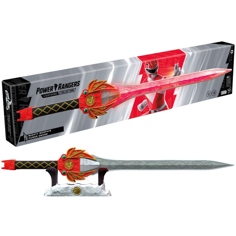 Power Rangers Lightning Collection Mighty Morphin Red Ranger Power Sword