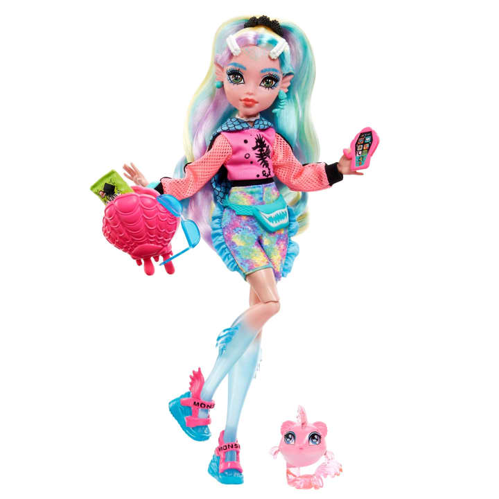 Monster High Lagoona Blue With Pet And Accessories