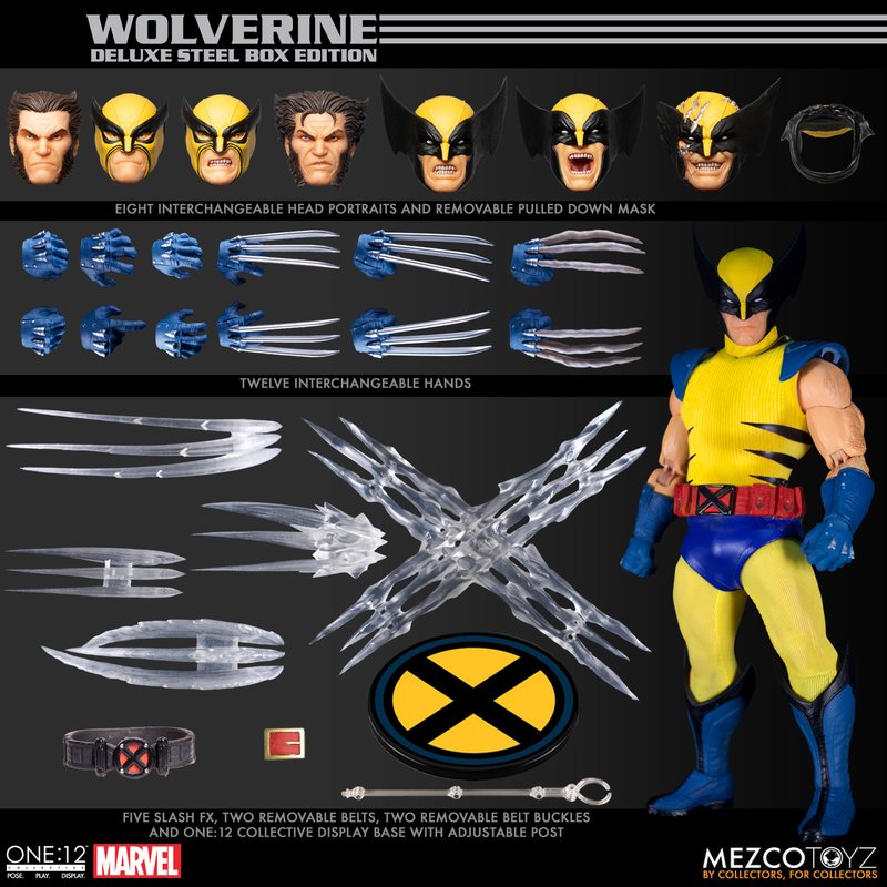 Wolverine Marvel One:12 Collective Deluxe Steel Box Edition
