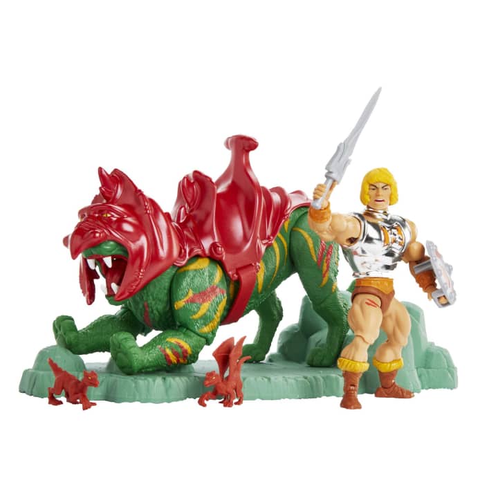 Masters Of The Universe Battlefield Warriors: Battle Armor He-Man & Battle Cat