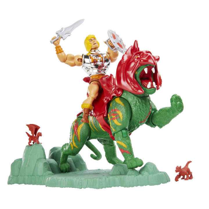 Masters Of The Universe Battlefield Warriors: Battle Armor He-Man & Battle Cat