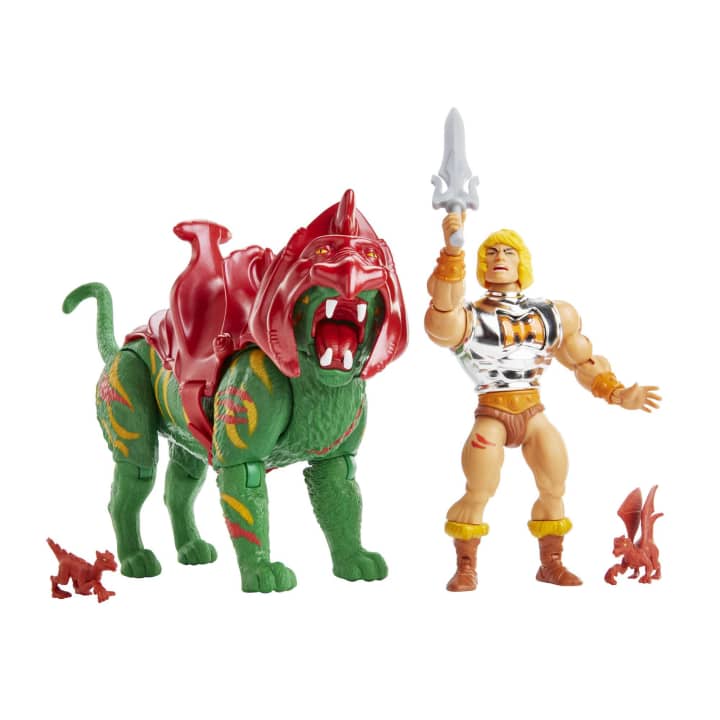 Masters Of The Universe Battlefield Warriors: Battle Armor He-Man & Battle Cat